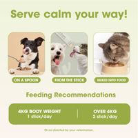 Pawsitive Calm Meaty Mix Paste for Cats & Dogs